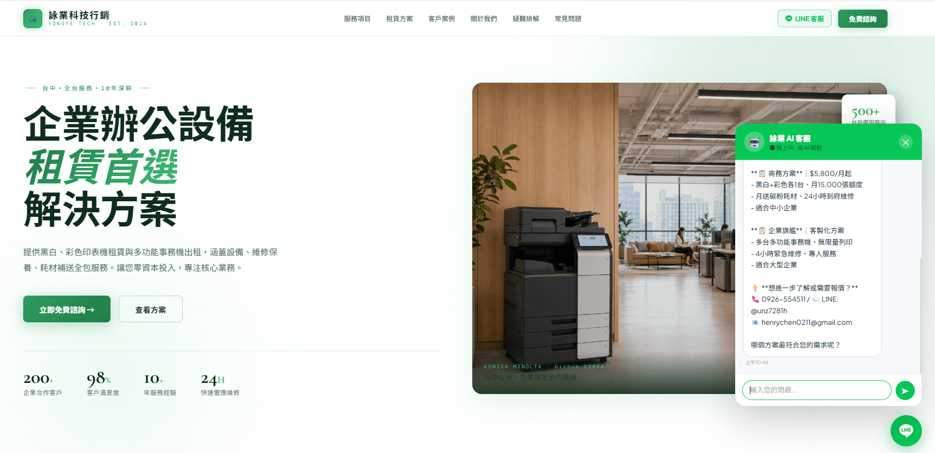 詠業科技行銷